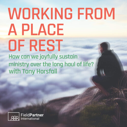working from a place of rest tony horsfall
